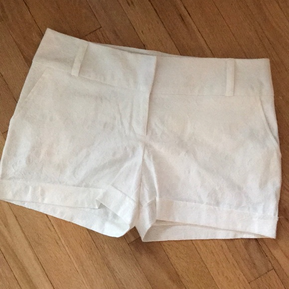 dressy white shorts